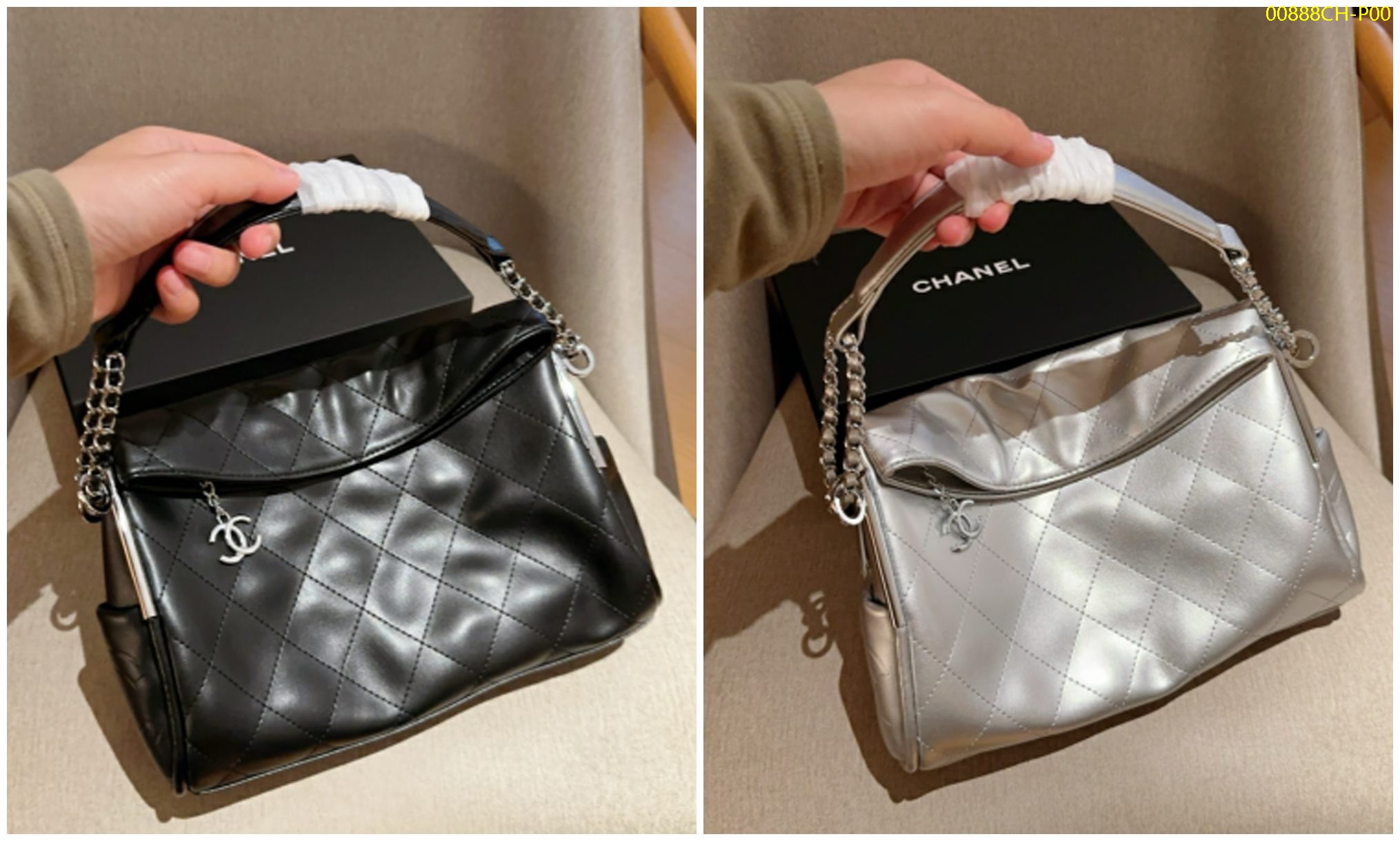 Chanel Vintage hobo  Size 30cm