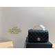 CHANEL woc handle bag size 19*12cm