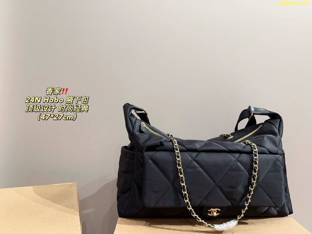 Chanel 24N Hobo Underarm Bag Size 47*27cm