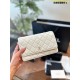 Chanel WOc sheepskin pattern 19cm