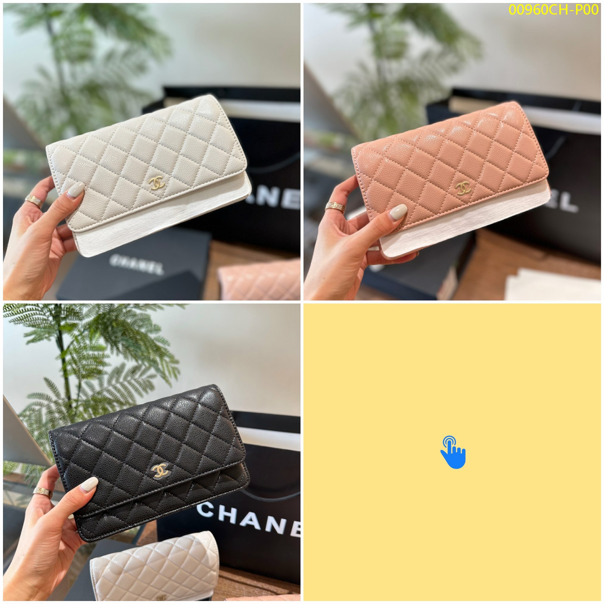 Chanel WOc Caviar 19cm