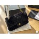 Chanel classic fur style CF size: 25*7*15cm