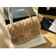 Chanel classic fur style CF size: 25*7*15cm