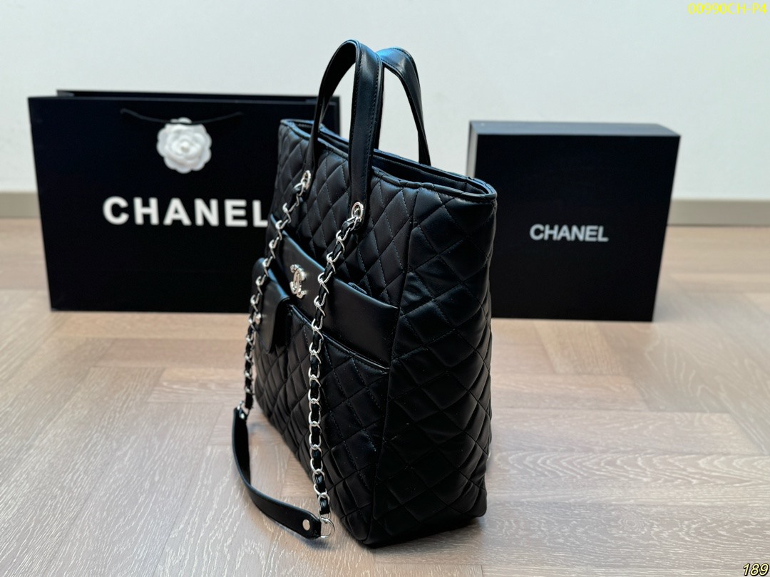 Chanel Tote Bag Size: Large 34*26cm Small 30*32cm