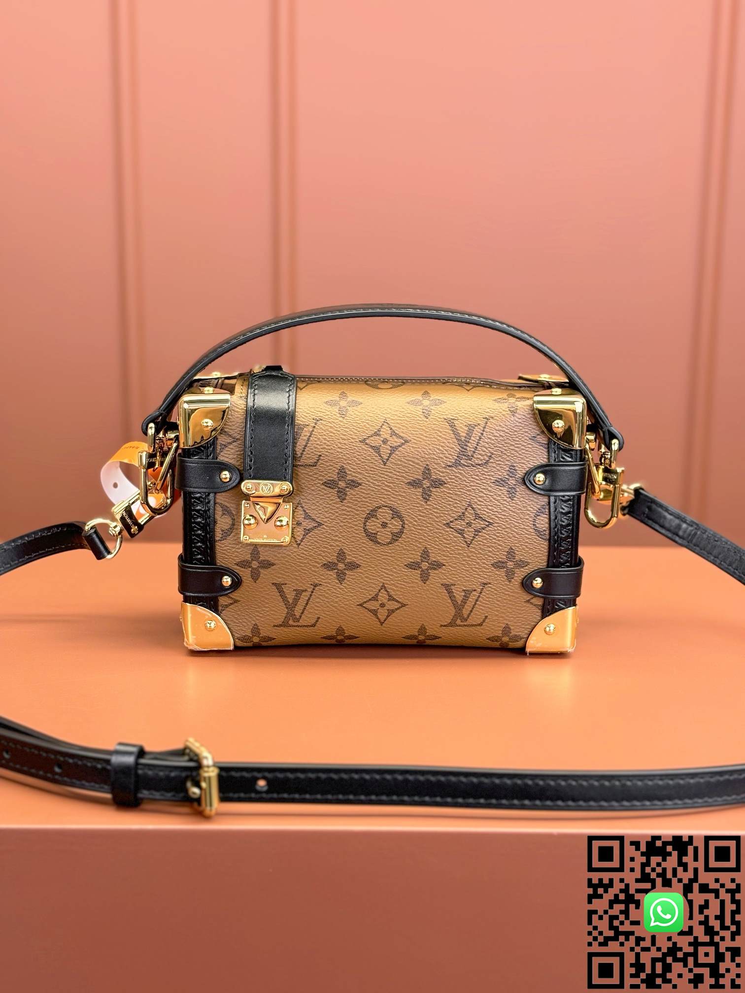 M47139	Louis Vuitton	Side TRUNK MiNi handbag	size:	19x10.5x6CM