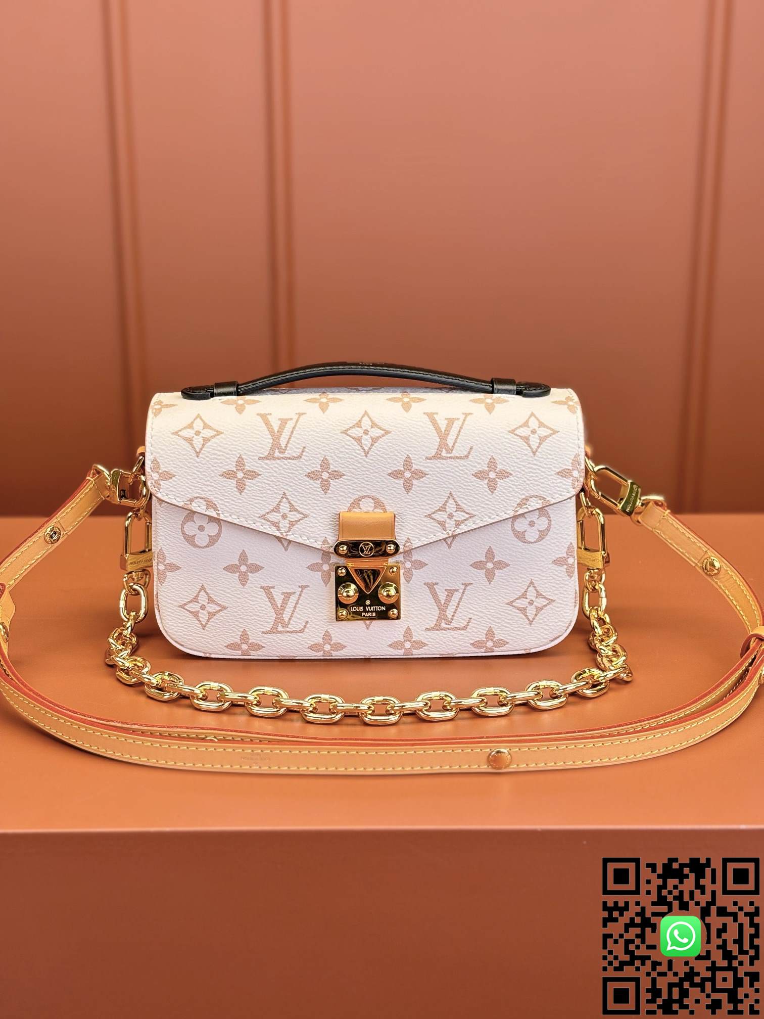 M46914	Louis Vuitton	POCHETTE MÉTIS EAST WEST handbag size:21.5x13.5x6cm