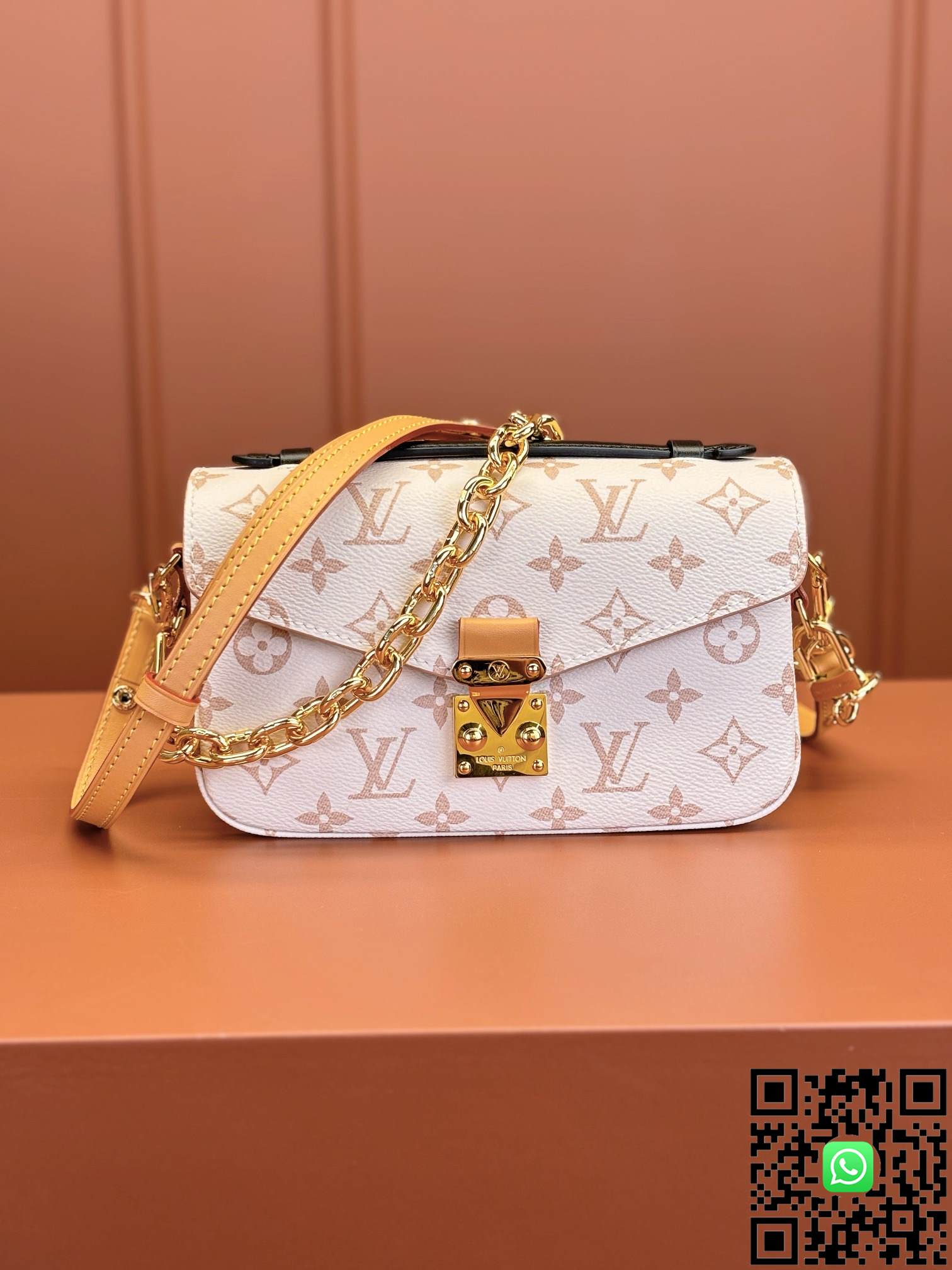 M46914	Louis Vuitton	POCHETTE MÉTIS EAST WEST handbag size:21.5x13.5x6cm