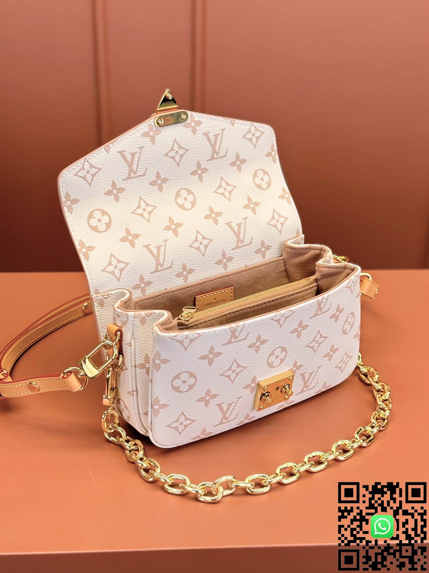 M46914	Louis Vuitton	POCHETTE MÉTIS EAST WEST handbag size:21.5x13.5x6cm