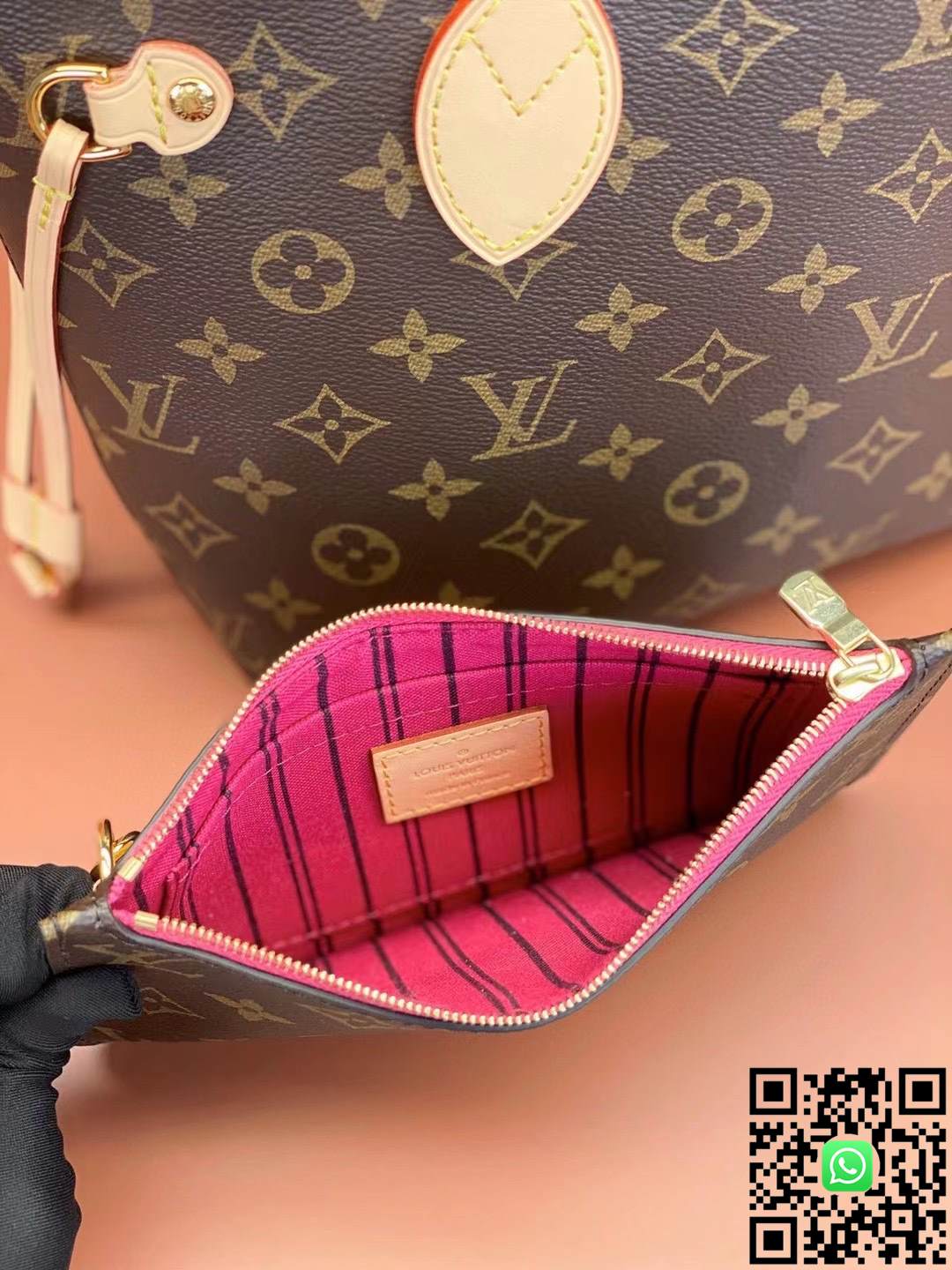 M46979	Louis Vuitton	NEVERFULL Mini Handbag size:29x21x12CM