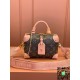 M45531	Louis Vuitton	PETITE MALLE SOUPLE handbag	size:	20x14x7.5cm