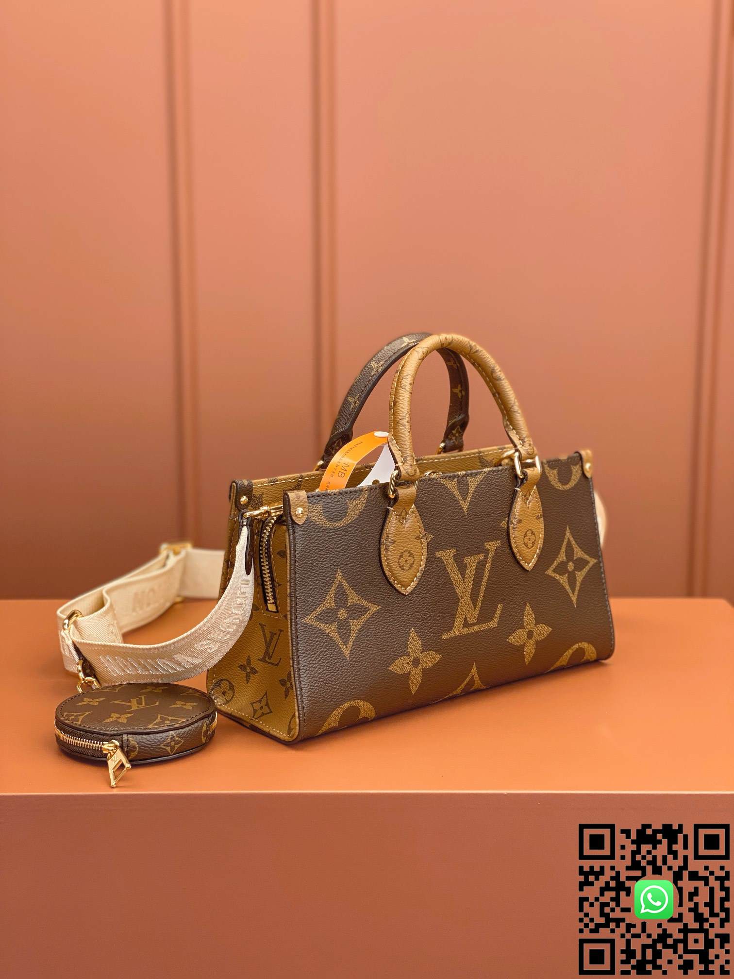 M46653 Louis Vuitton ONTHEGO EAST WEST handbag size:25x13x10CM