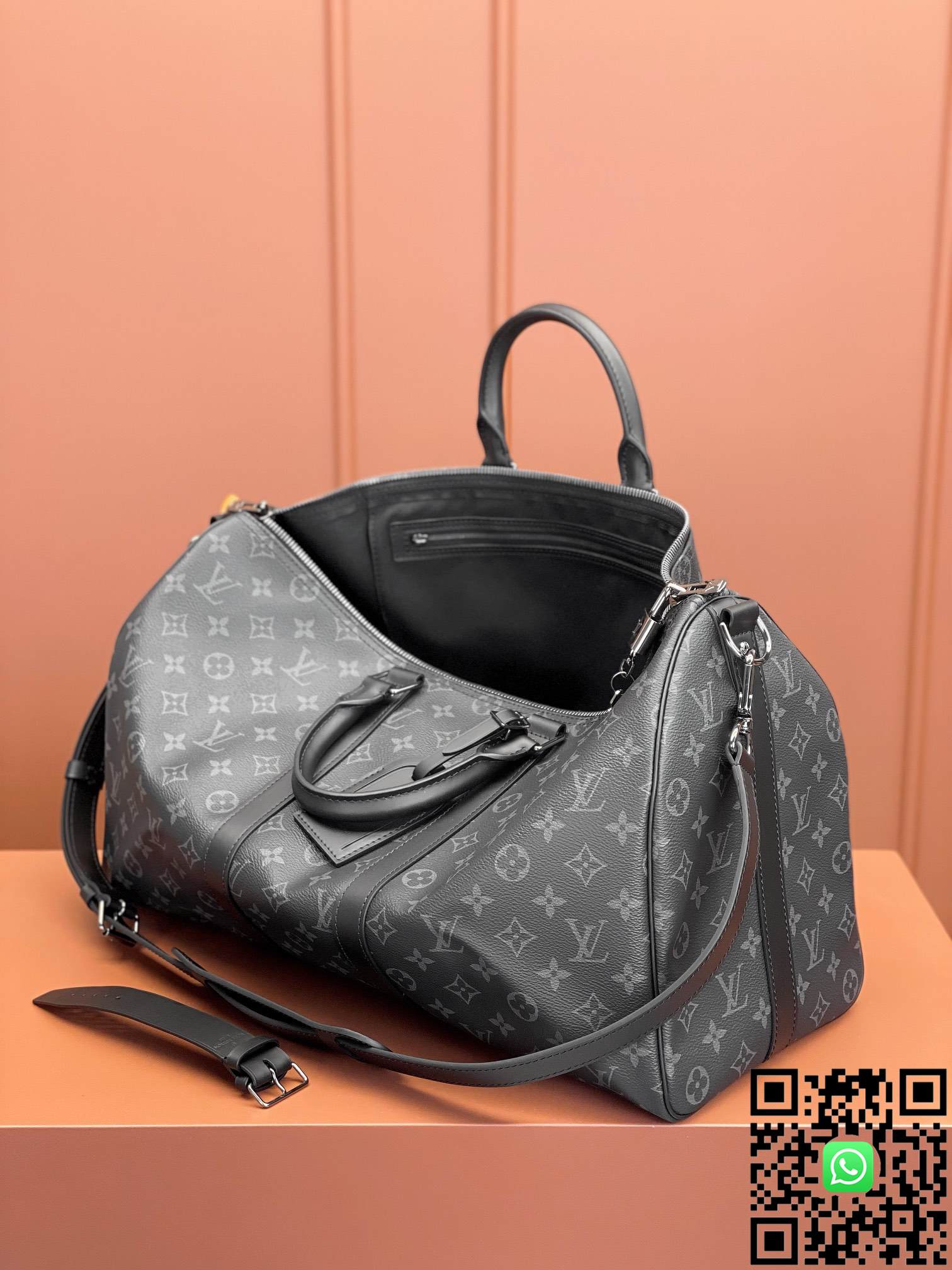 M40569 Louis Vuitton KEEPALL BANDOULIÈRE 45 travel bag size:45x27x20cm