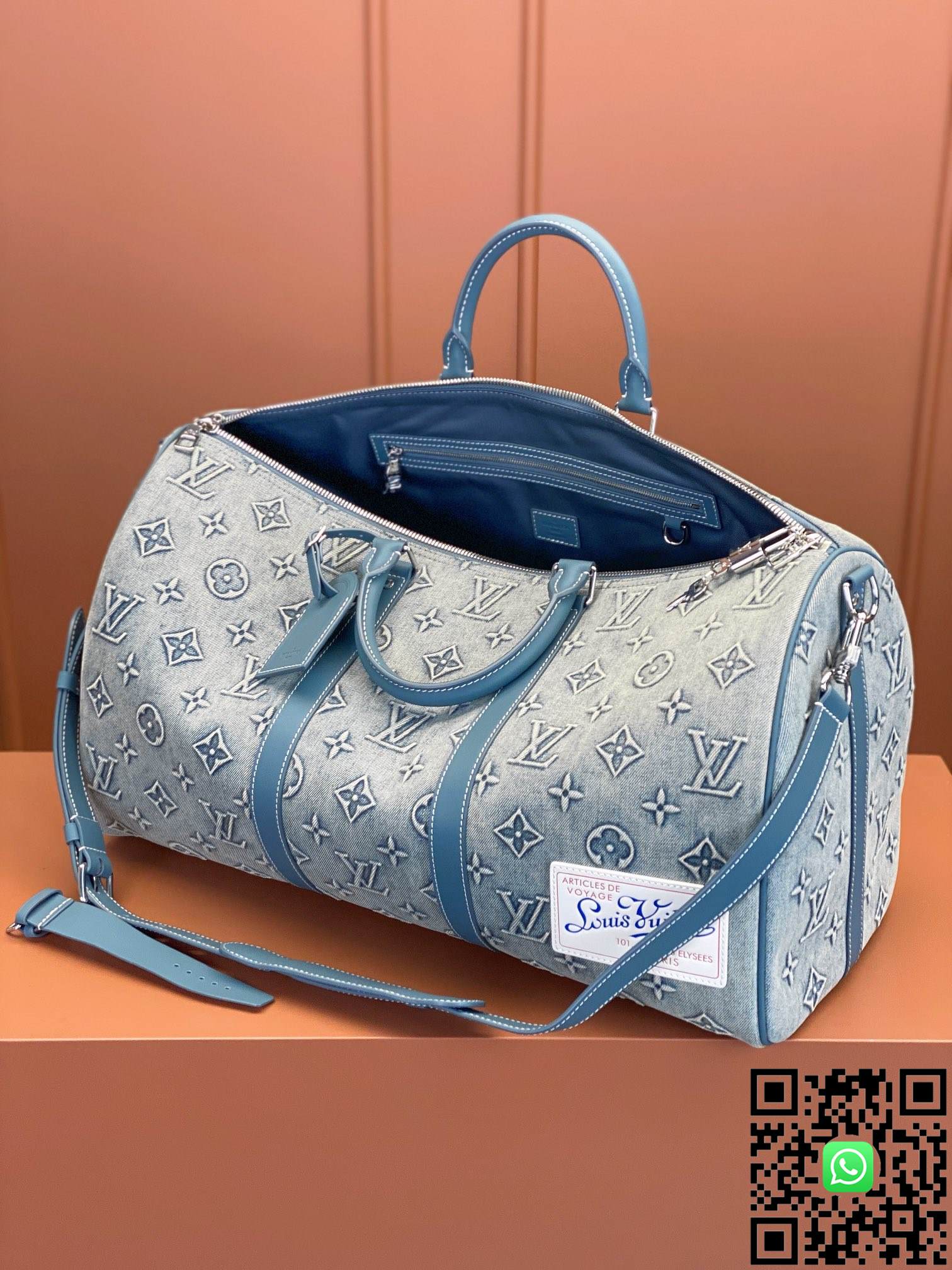 M22532 Louis Vuitton KEEPALL BANDOULIÈRE 50 travel bag size:50x29x23cm