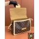 M47149	Louis Vuitton DAUPHINE SOFT Large Handbag size: 28x20x11cm