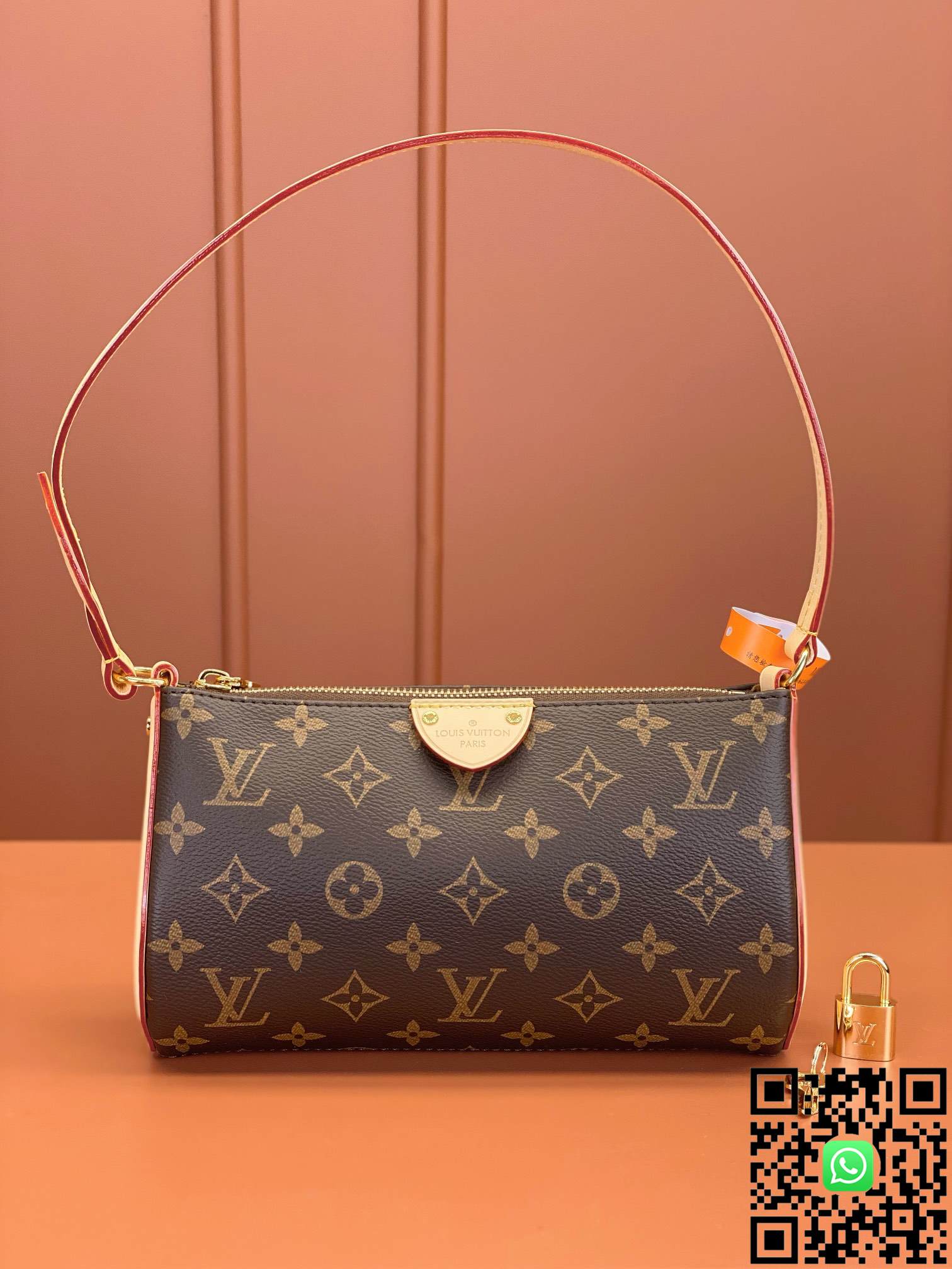 M47123	Louis Vuitton POCHETTE TIRETTE handbag size:22x12x5.5cm