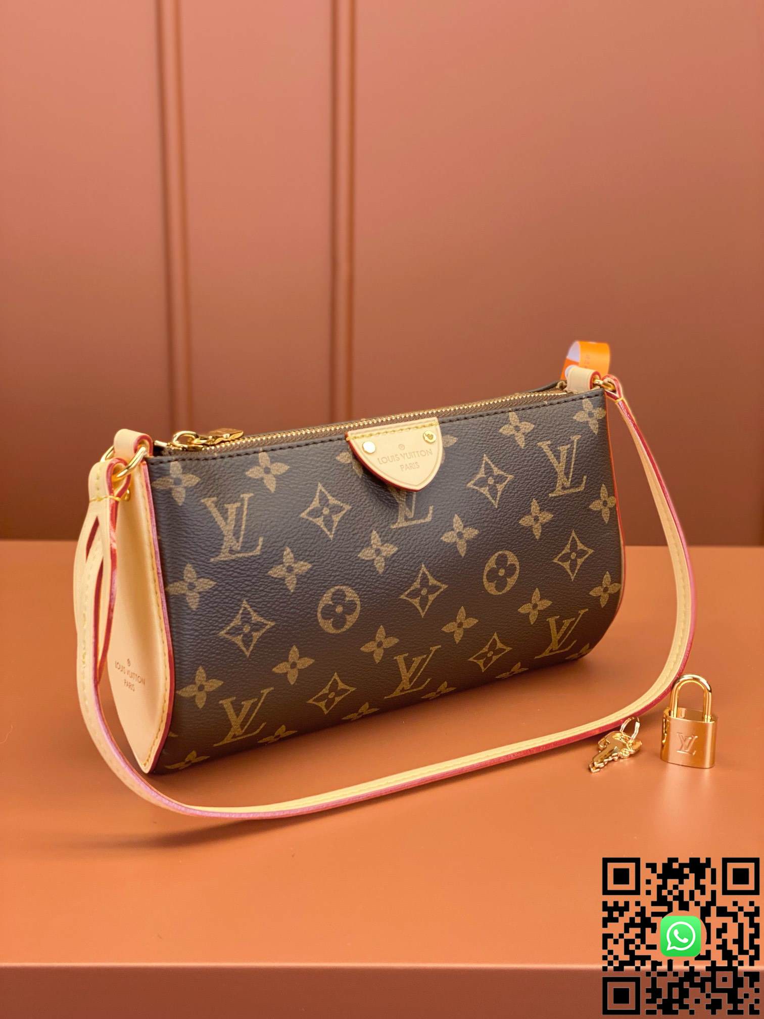 M47123	Louis Vuitton POCHETTE TIRETTE handbag size:22x12x5.5cm