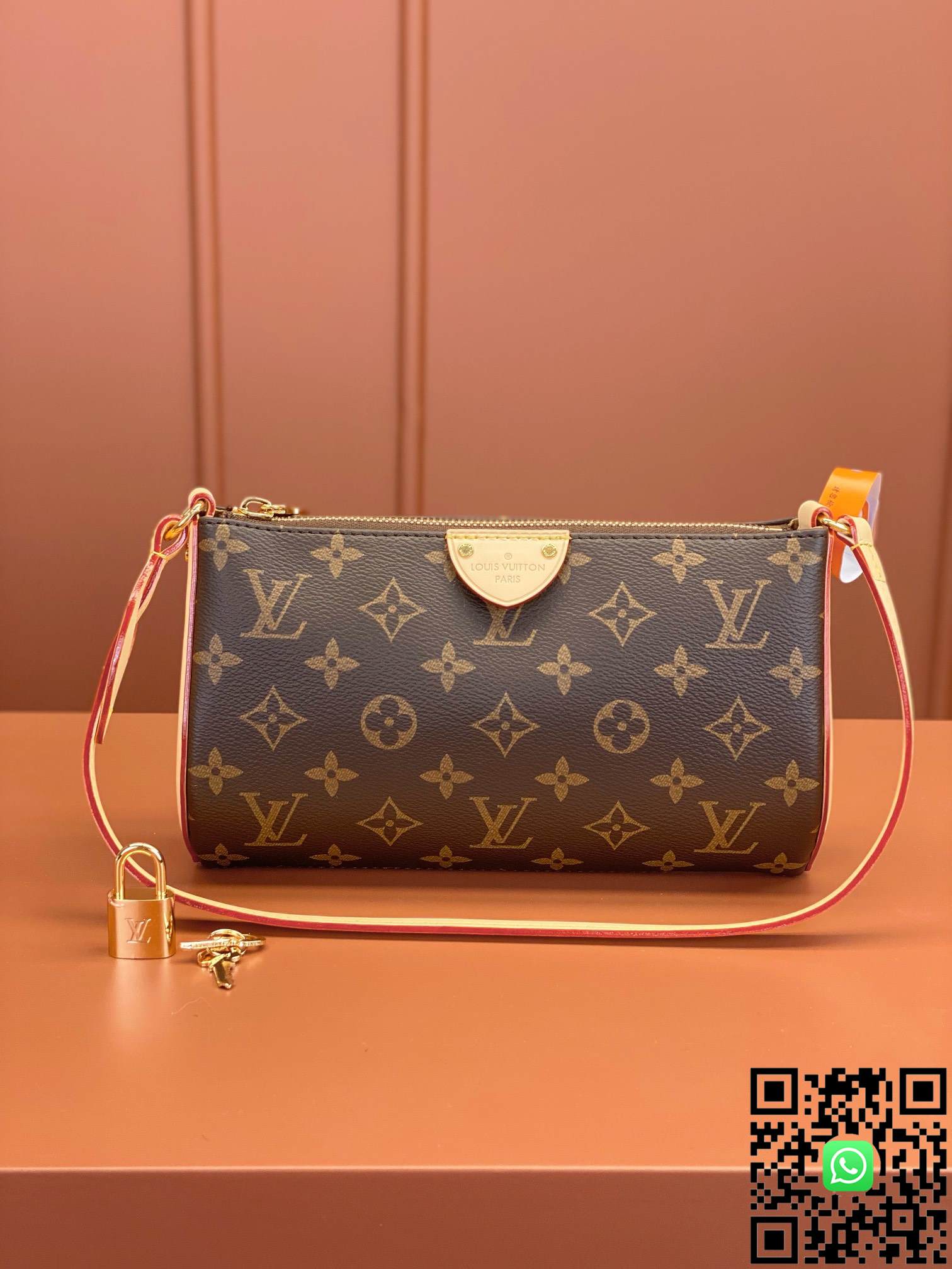 M47123	Louis Vuitton POCHETTE TIRETTE handbag size:22x12x5.5cm