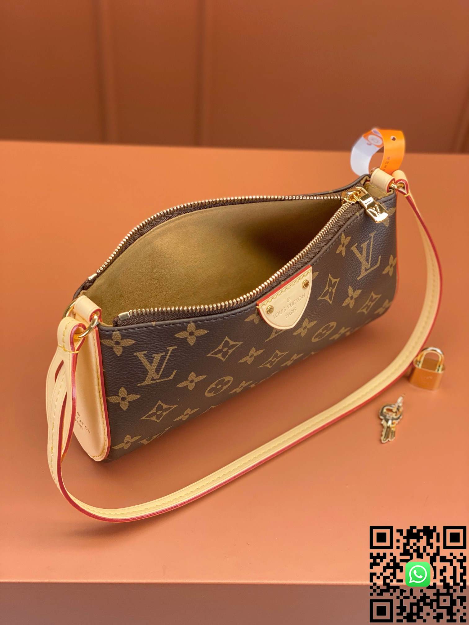 M47123	Louis Vuitton POCHETTE TIRETTE handbag size:22x12x5.5cm