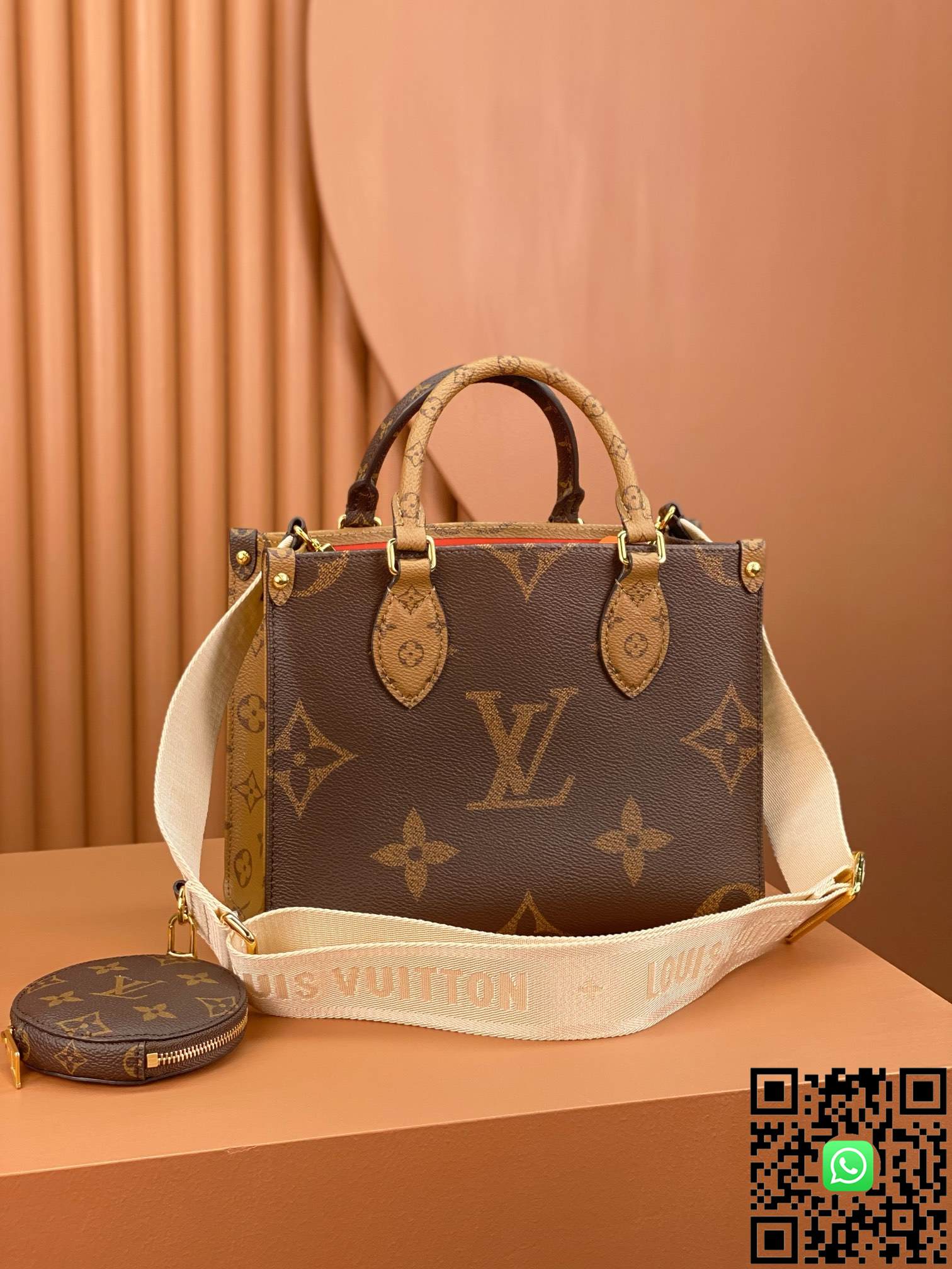 M46373	Louis Vuitton ONTHEGO Small Handbag size:25x19x11.5cm