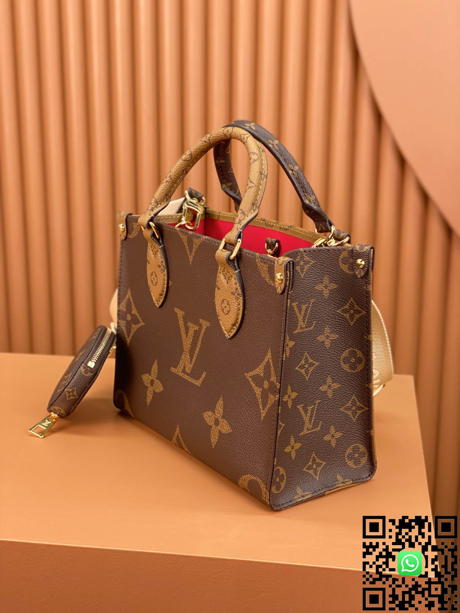 M46373	Louis Vuitton ONTHEGO Small Handbag size:25x19x11.5cm