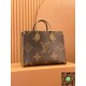 M45321 Louis Vuitton ONTHEGO Medium Handbag size:35x27x14CM