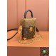 M82465	Louis Vuitton CAMERA BOX handbag size:12.5x17.6x6cm