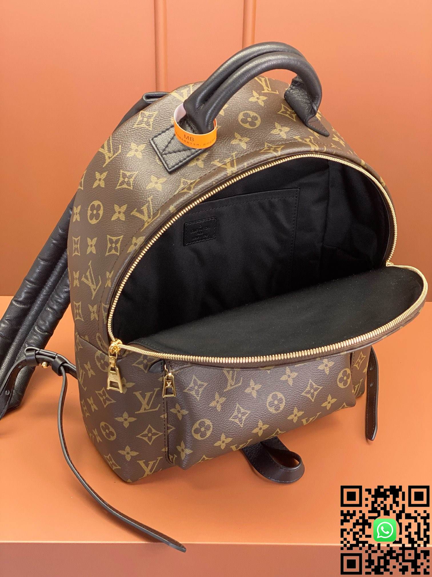 M44874Louis Vuitton PALM SPRINGS Medium Backpack size:30x33x16cm