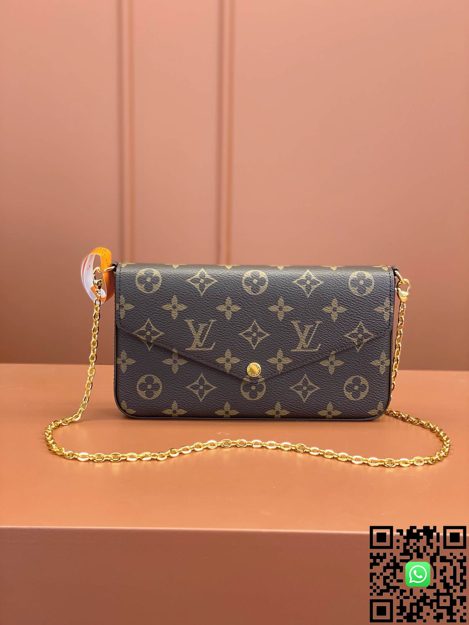 M81896 Louis Vuitton POCHETTE FÉLICIE Chain Pack size:21x12x3cm