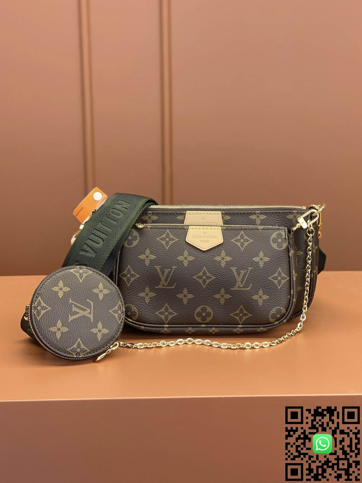 M44813 Louis Vuitton MULTI POCHETTE ACCESSORIES handbag size:24x16x6cm