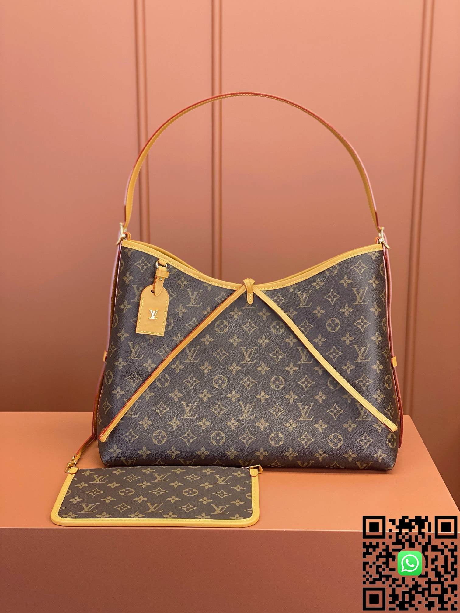 M46197 Louis Vuitton CARRYALL Medium Handbag	size:39x30x15cm