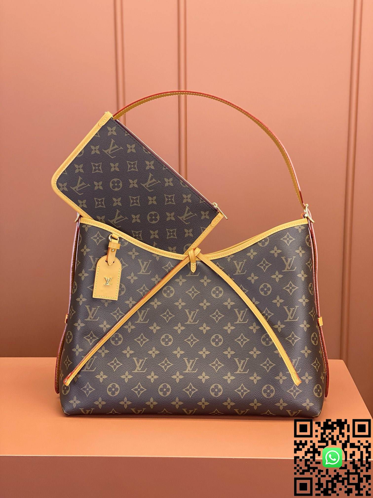 M46197 Louis Vuitton CARRYALL Medium Handbag	size:39x30x15cm