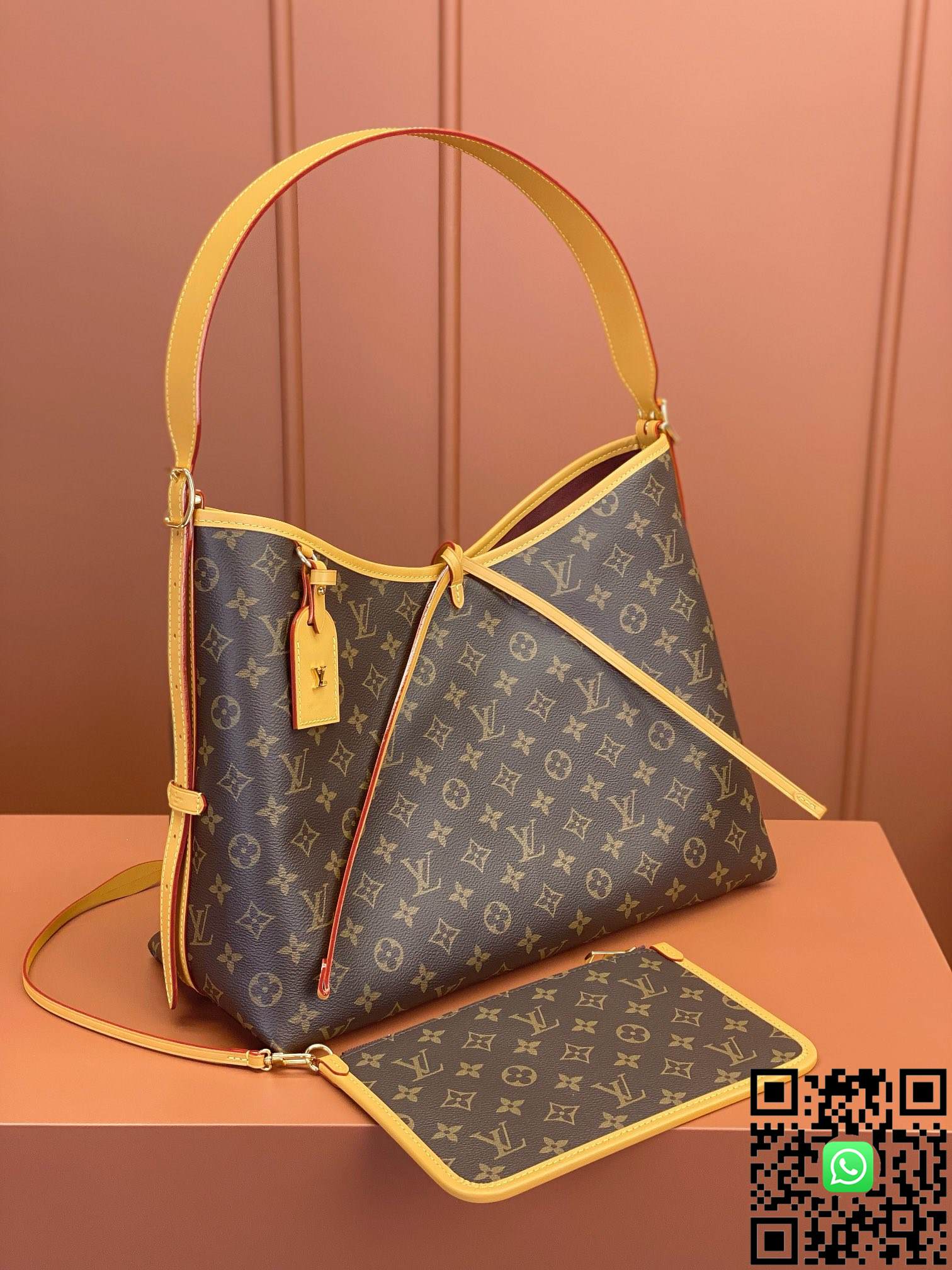 M46197 Louis Vuitton CARRYALL Medium Handbag	size:39x30x15cm