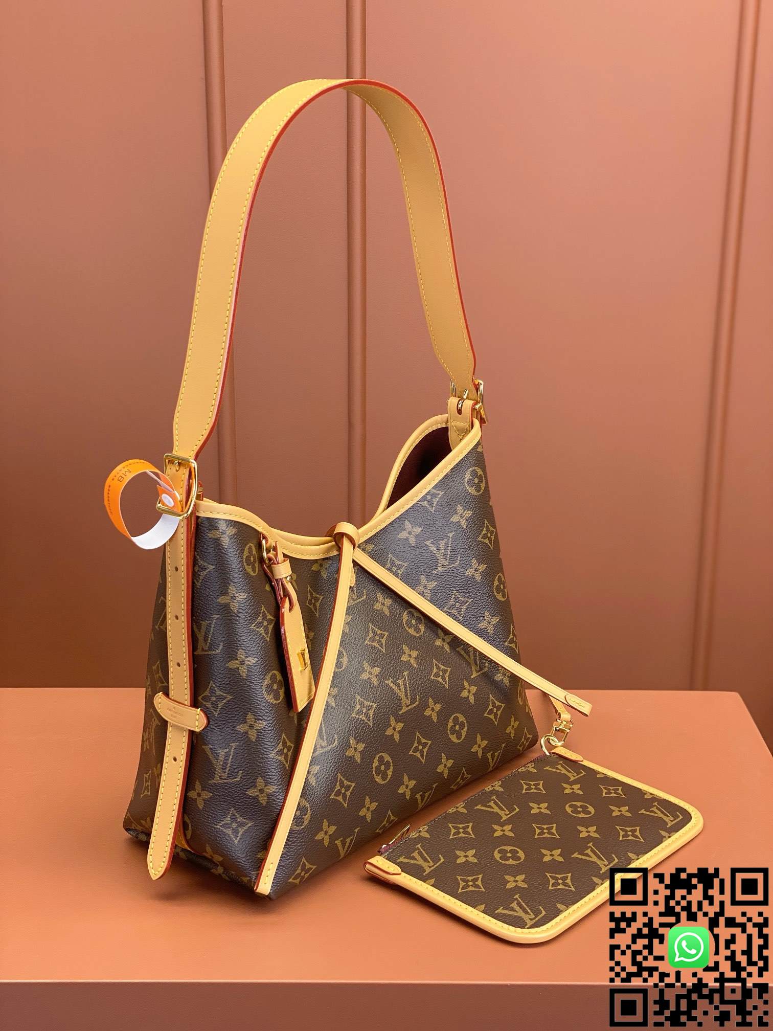 M46203 Louis Vuitton CARRYALL Small Handbag size:29x24x12cm